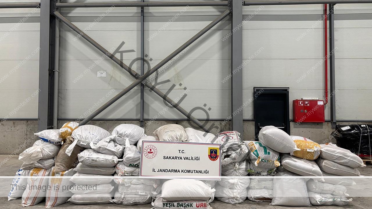 Sakarya’da kaçakçılık operasyonu: 3,5 ton tütün ve 2 gözaltı