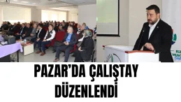 Pazar’da Çalıştay Yapıldı