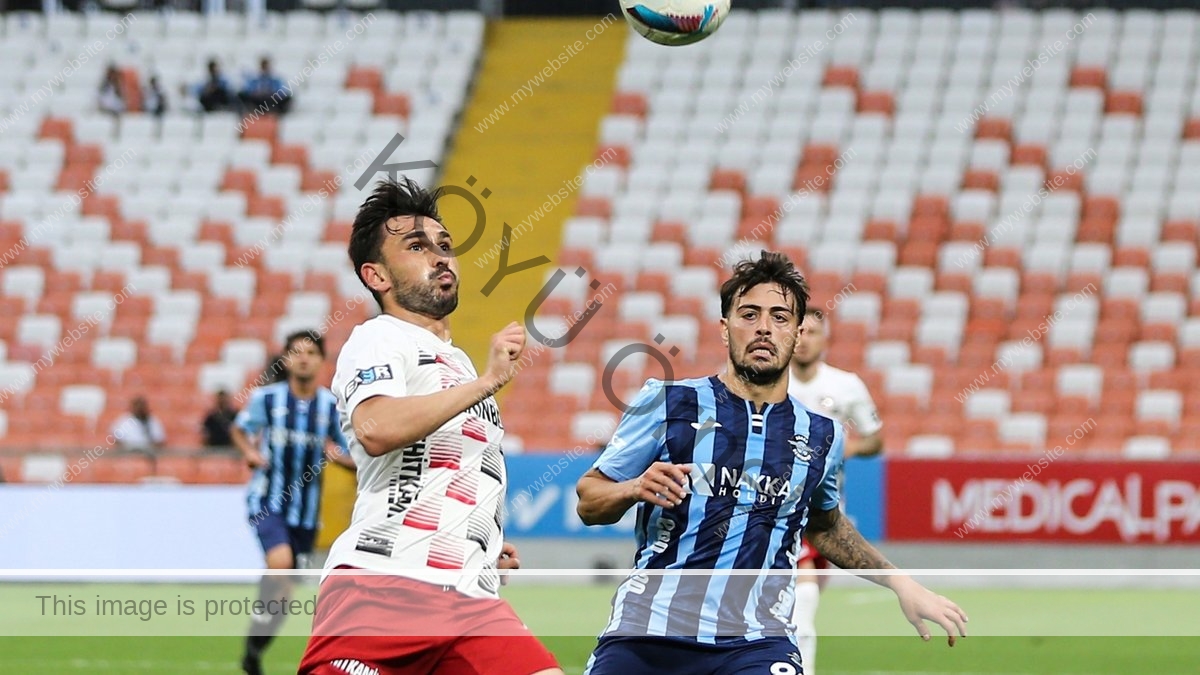 Adana Demirspor 2-2 Gaziantep FK | MAÇ SONUCU – ÖZET